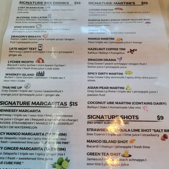 Linjee Thai - The signature drinks were delicious and sneak up on you - Thai Near Me - Alexandria, Virginia Linjee Thai - The signature drinks were delicious and sneak up on you - Thai Near Me - Alexandria, Virginia