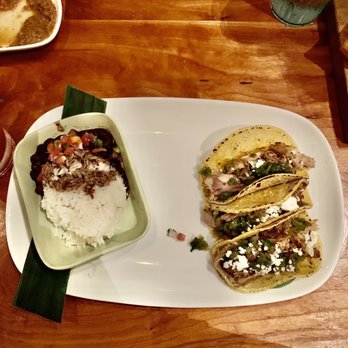 Corto Lima - Roasted pork tacos with rice and black beans - Latin American Near Me - Lexington, Kentucky Corto Lima - Roasted pork tacos with rice and black beans - Latin American Near Me - Lexington, Kentucky