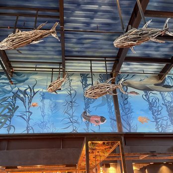Sky Deck - Nautical theme ceiling - Food Court Near Me - San Diego, California Sky Deck - Nautical theme ceiling - Food Court Near Me - San Diego, California