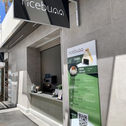 Exterior outside entrance of Ricebunn - Irvine, California Exterior outside entrance of Ricebunn - Irvine, California