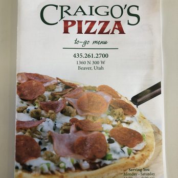 Craigo's Pizza - Pizza Near Me - Beaver, Utah Craigo's Pizza - Pizza Near Me - Beaver, Utah