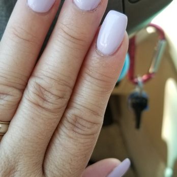 Pearl Image Nails - Lavender short/medium gel - Nail Salons Near Me - Sacramento, California Pearl Image Nails - Lavender short/medium gel - Nail Salons Near Me - Sacramento, California