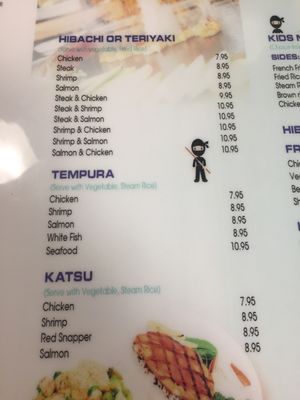 Menu photo 6 Little Ninja Abilene, TX