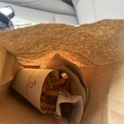 Sonic Drive-In - Bag with fries and corn dog