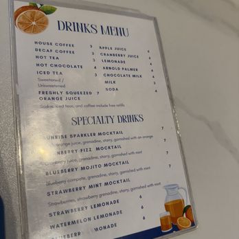 Early Bird Cafe - Drink menu - Breakfast & Brunch Near Me - Richmond, Texas