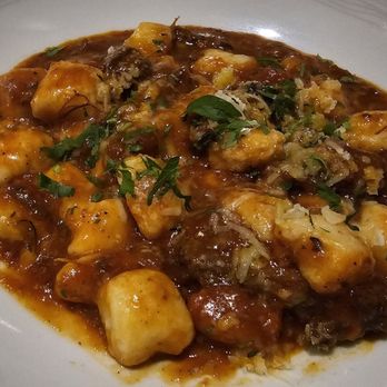 Augustine's Salumeria - Gnocchi with ox tail - Italian Near Me - Mamaroneck, New York Augustine's Salumeria - Gnocchi with ox tail - Italian Near Me - Mamaroneck, New York