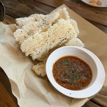 Amazing Basil - Singapore chili crab cracker - Asian Fusion Near Me - Fremont, California