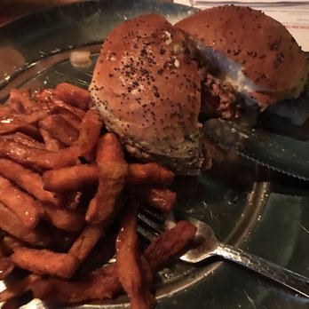 Eureka! - Bone Marrow Burger and Sweet Potato Fries - American Near Me - Indian Wells, California
