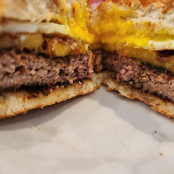 Mad Cow Grill - Medium burger, came out far more well done than medium and the gouda was far to think to melt properly. - American Near Me - Laurel, Maryland Mad Cow Grill - Medium burger, came out far more well done than medium and the gouda was far to think to melt properly. - American Near Me - Laurel, Maryland
