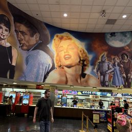 It's movie night!     Great venue for a new one we're seeing!