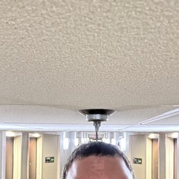 Ceilings are so low that I hit the sprinklers.