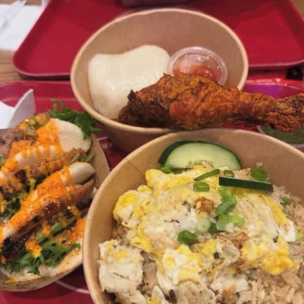 Time Out Market - I was at this market. So many vendors but i had Crabs fried rice and fried chicken Southern Thai style from @Kam Rai Thai. It was so good. - Food Court Near Me - New York, New York Time Out Market - I was at this market. So many vendors but i had Crabs fried rice and fried chicken Southern Thai style from @Kam Rai Thai. It was so good. - Food Court Near Me - New York, New York