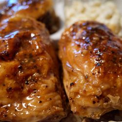 Scoopers Lunch Wagon - Baked chicken (regular plate)