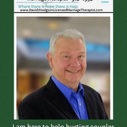 David J Hodgson, Licensed Marriage Therapist - My evidence-based couples therapy-counseling is for the good of your relationship.