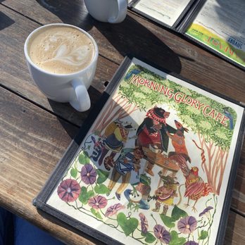 Morning Glory Café - Chai and adorable menu - Vegetarian Near Me - Eugene, Oregon