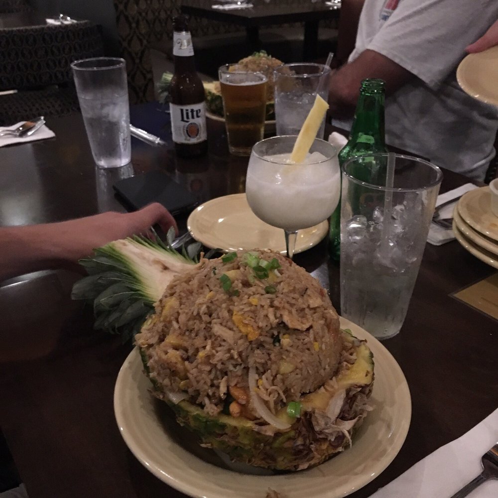 Thai Connection - This was the pineapple fried rice my buddy got and it was the best I've ever had. - Thai Near Me - Columbus, Indiana Thai Connection - This was the pineapple fried rice my buddy got and it was the best I've ever had. - Thai Near Me - Columbus, Indiana