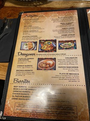 Menu photo 4 Super Mex Lakewood, CA