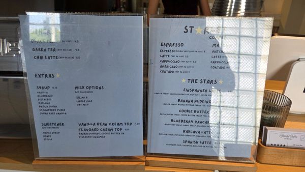 Menu photo 3 Starlet Coffee Pasadena, CA