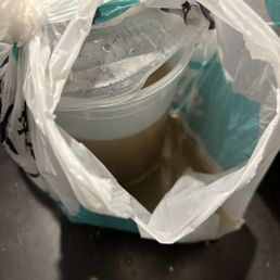 Soup too hot for to-go container Soup too hot for to-go container