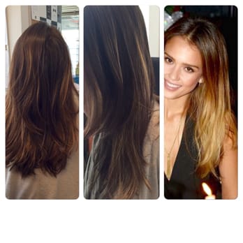 Mark Garrison Salon - The left are what I got and right was the pic I showed of what I wanted ... - Hair Salons Near Me - New York, New York Mark Garrison Salon - The left are what I got and right was the pic I showed of what I wanted ... - Hair Salons Near Me - New York, New York