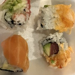 Myst Mountain Top - Sashimi snd whats left of our roll
