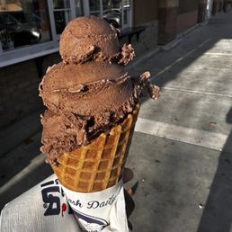 Small Chocolate Waffle Cone Small Chocolate Waffle Cone