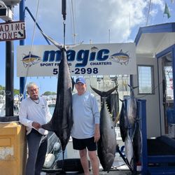Magic Sport Fishing - The Captain of the #Majic Sport-fishing Boat and Me