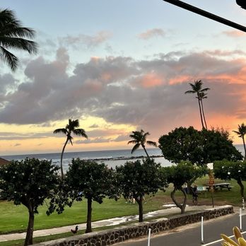Brennecke's Beach Broiler - View from the restaurant - Seafood Near Me - Koloa, Hawaii