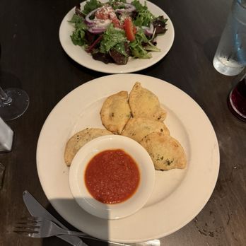 Naples Ristorante E Bar - PANZEROTTI and SIDE DELLA CASA SALAD - Italian Near Me - Anaheim, California Naples Ristorante E Bar - PANZEROTTI and SIDE DELLA CASA SALAD - Italian Near Me - Anaheim, California