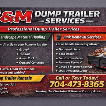 Etr Dump Trailer Services - Dumpster Rental Near Me - Gastonia, North Carolina Etr Dump Trailer Services - Dumpster Rental Near Me - Gastonia, North Carolina
