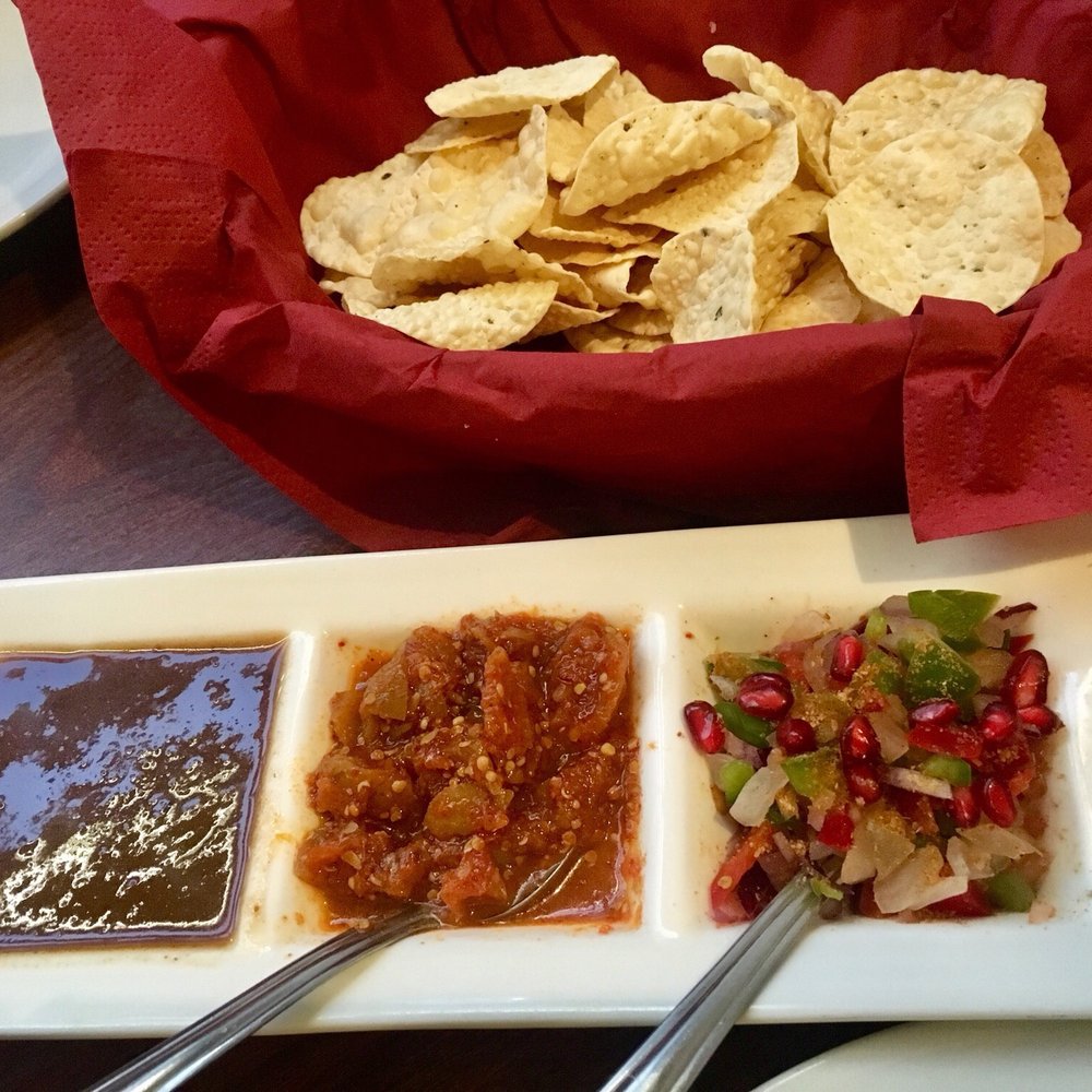 Namaste - Mini papadums and chutney tray - Vegetarian Near Me - Norwich, NFK
