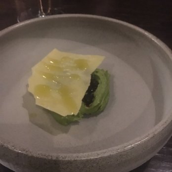 Amass Restaurant - Fennel frond ice cream, wild blueberry, dried yogurt, olive oil - Scandinavian Near Me - Copenhagen, 84