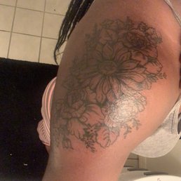 Right shoulder tattoo