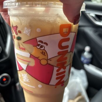 Dunkin' - Large iced coffee - Donuts Near Me - Stroudsburg, Pennsylvania Dunkin' - Large iced coffee - Donuts Near Me - Stroudsburg, Pennsylvania
