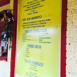 El Taco Taco - Menu