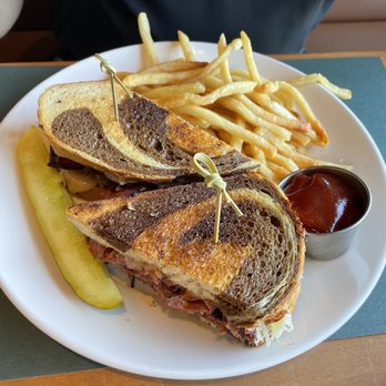 Marshside Restaurant - Rueben sandwich and fries - Seafood Near Me - East Dennis, Massachusetts Marshside Restaurant - Rueben sandwich and fries - Seafood Near Me - East Dennis, Massachusetts