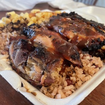Dezzy's Jamaican Restaurant - Jerk chicken platter - Caribbean Near Me - Philadelphia, Pennsylvania Dezzy's Jamaican Restaurant - Jerk chicken platter - Caribbean Near Me - Philadelphia, Pennsylvania