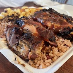 Jerk chicken platter