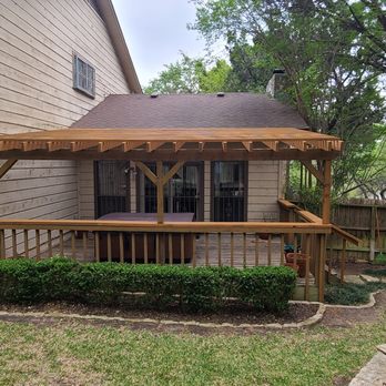 Ace Handyman Services - Patio cover redo - Handyman Near Me - Lakeway, Texas