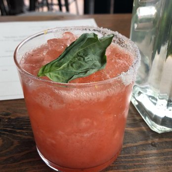 Pablo y Pablo - Strawberry and basil margarita - Mexican Near Me - Seattle, Washington