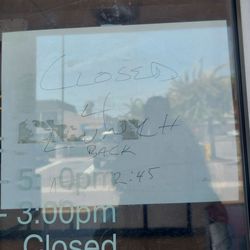Us Post Office - Scribbled note