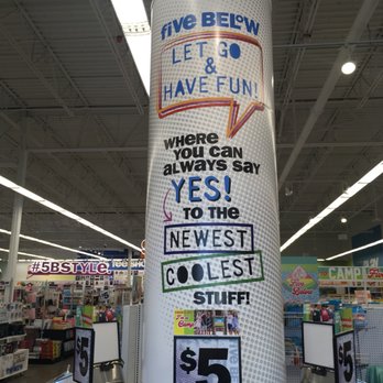 Five Below - Store entrance display - Department Stores Near Me - Stillwater, Oklahoma Five Below - Store entrance display - Department Stores Near Me - Stillwater, Oklahoma