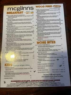 Menu photo 6 McGlinn's Public House Wenatchee, WA Menu photo 6 McGlinn's Public House Wenatchee, WA