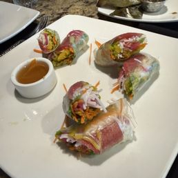 Spring Rolls with Seared Tuna (Gỏi Cuốn) Spring Rolls with Seared Tuna (Gỏi Cuốn)