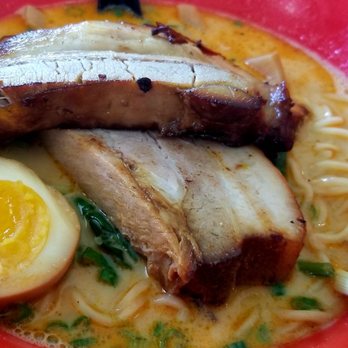 Jounetsu Ramen - Had to double up on their fatty pork belly....the Spicy Miso Ramen was light and the broth was so good. - Ramen Near Me - Long Beach, California