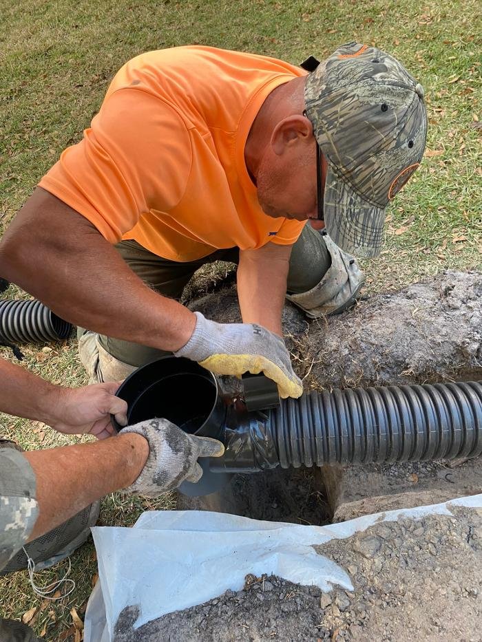 Slide of The French Drain Guys