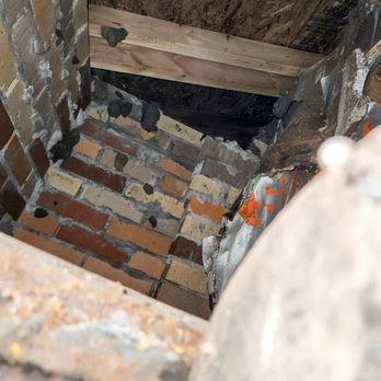CoMo Premium Exteriors - My chimney that CoMo Exteriors "allegedly" abandoned August of 2020. - Roofing Near Me - Columbia, Missouri