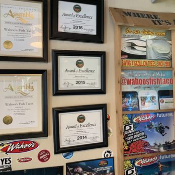 Wahoo's Fish Taco - Awards - Mexican Near Me - Orange, California Wahoo's Fish Taco - Awards - Mexican Near Me - Orange, California