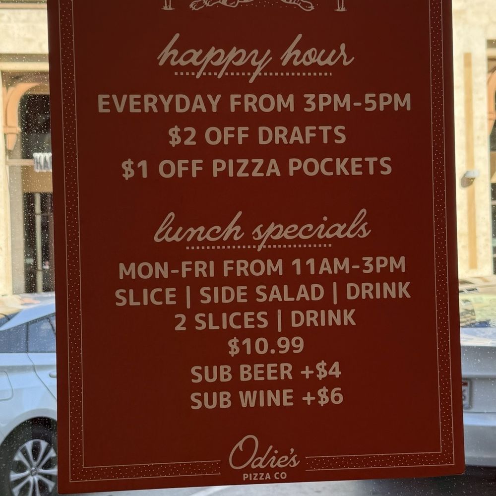 Odie's Pizza - Pizza Near Me - Oceanside, California Odie's Pizza - Pizza Near Me - Oceanside, California