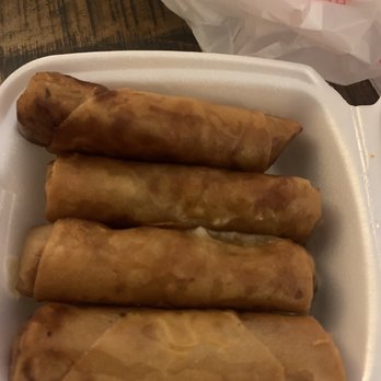Thai Bistro & Sushi - Spring rolls. Peanut sauce included on the side. - Thai Near Me - San Antonio, Texas Thai Bistro & Sushi - Spring rolls. Peanut sauce included on the side. - Thai Near Me - San Antonio, Texas